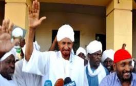 عودة الزعيم السوداني المعارض الصادق المهدي الى الخرطوم
