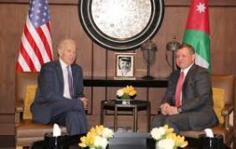 ملك الأردن يبحث مع نائب الرئيس الأمريكي محاربة 