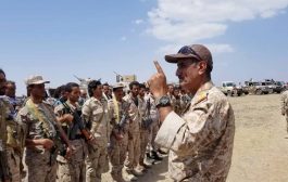 نجاة قائد اللواء 35 مدرع عدنان الحمادي من محاولة اغتيال بتعز.