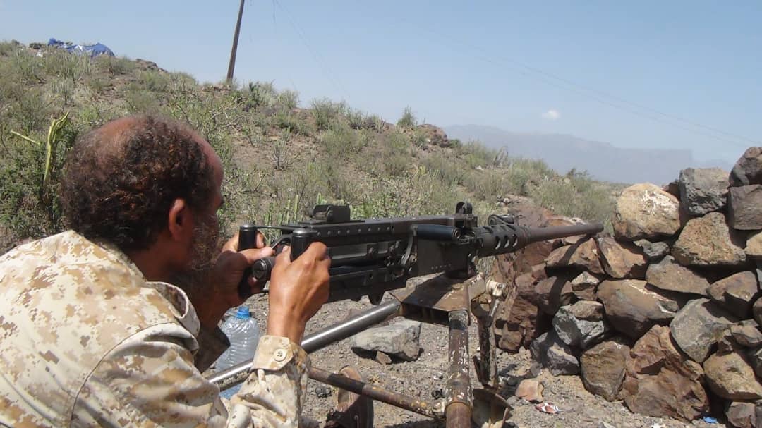 القوات الجنوبية تستهدف مواقع المليشيات الحوثية شمال الضالع