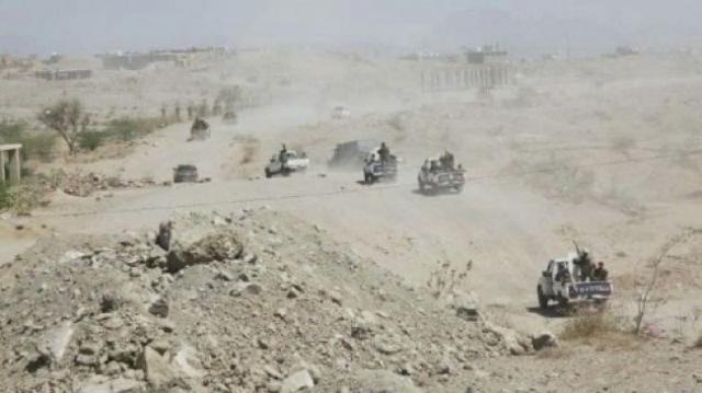 القوات الحكومية تواصل تقدمها الميداني في عمق مديرية ماوية شرق محافظة تعز
