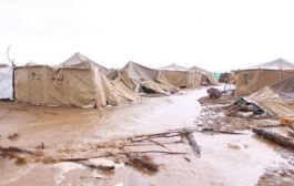 اليمن: الحكومة تناشد لمساعدة 7334 أسرة نازحة نكبتها السيول