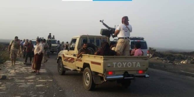 قوات من مأرب تصل احور بعد تأجيل التوقيع على اتفاقية الرياض