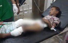 اصابة طفل بقصف عشوائي على الأحياء السكنية بالتحيتا