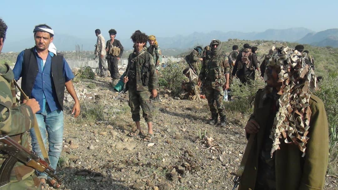 مقتل 13 مسلح من مليشيات الحوثي شمال الضالع