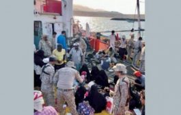 التحالف يتمكن من انقاذ سفينة يمنية على متنها 650 شخص