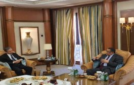 الخبجي يلتقي السفير الصيني لدى اليمن في العاصمة السعودية الرياض