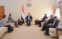 جوها يلتقي رئيس الحكومة في العاصمة عدن
