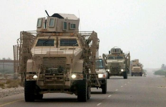 قوات عسكرية كبيرة تصل الى جنوب اليمن