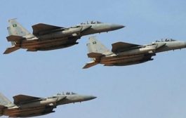 مقاتلات التحالف تقصف تعزيزات عسكرية لمليشيات الحوثي شمال الضالع