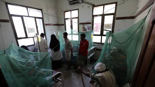 نتيجة لتفشي حمى الضنك والملاريا محافظة الحديدة تستغيث