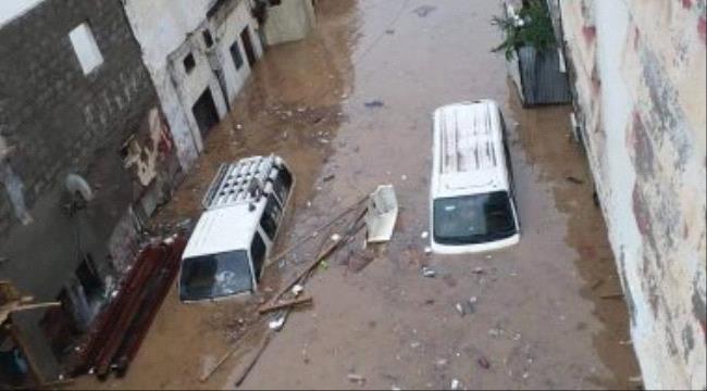 تضرر 148 ألف شخص باليمن جراء السيول