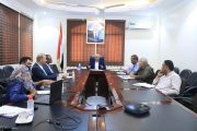 وزير المياه والبيئة يبحث مع البرنامج الإنمائي مشروع الإدارة المتكاملة لمصادر المياه