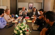 الوزير الشرجبي يناقش اوضاع واحتياجات قطاعي المياه والبيئة في المهرة