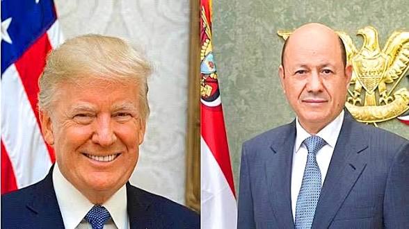 العليمي يطلب دعماً أمريكياً لمواجهة الحوثيين عقب تطورات باب المندب