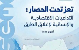 تعز.. مركز اقتصادي يحذر من تفاقم الأزمة الاقتصادية والإنسانية في تعز جراء إغلاق الطرق