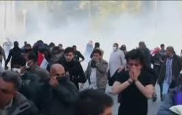 قصف للمنطقة الخضراء ببغداد وقتلي من بين المتظاهراين الصدريين