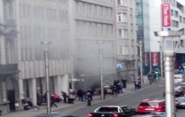 انفجار في بروكسل اصيب7اشخاص ومبنيان مدمران