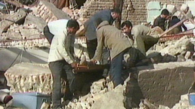 زلزال قوي قرب مدينة مشهد جنوب شرق إيران