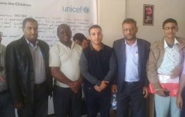 المشمر يشارك مشروع الحماية برعاية منظمة حماية الأطفال ويلتقي خبير الحماية للمنظمة في اليمن