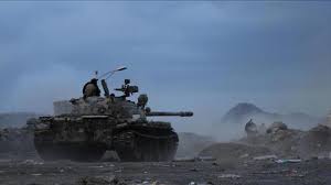 اللواء 22 ميكا يصد هجوم لميليشيا الحوثي شمال مدينة تعز