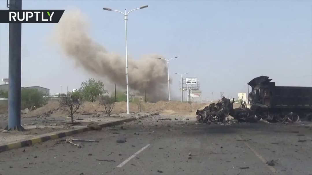مليشيات الحوثي تواصل قصف مواقع القوات المشتركة جنوب الحديدة