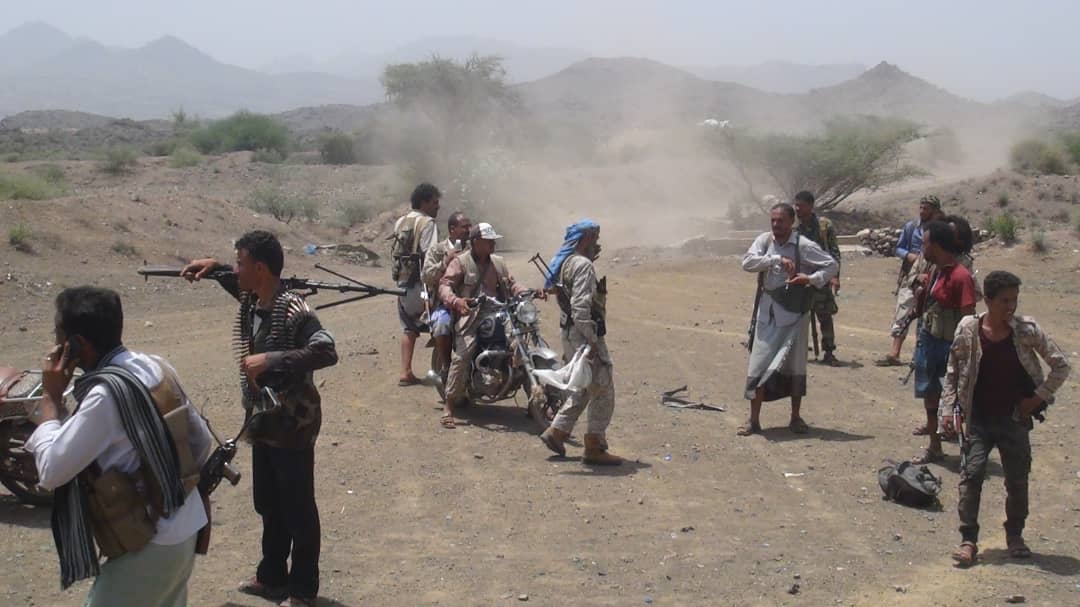 كسر وإفشال أكثر من زحف للمليشات الحوثية في جبهات شمال غرب الضالع