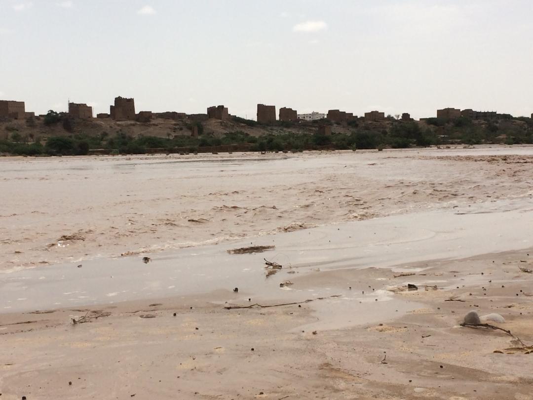 تفاصيل الأمطار والسيول  في محافظة شبوة