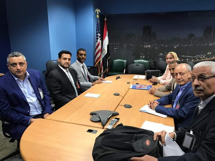وزير الثقافة يبحث مع مسؤولين في الخارجية الأمريكية طلب منع إستيراد وبيع الأثار اليمنية