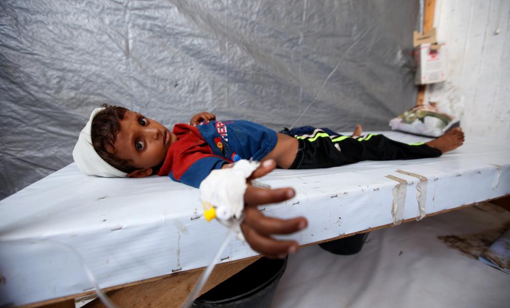 منظمة دولية: رصد 913 وفاة بالكوليرا في اليمن منذ مطلع 2019