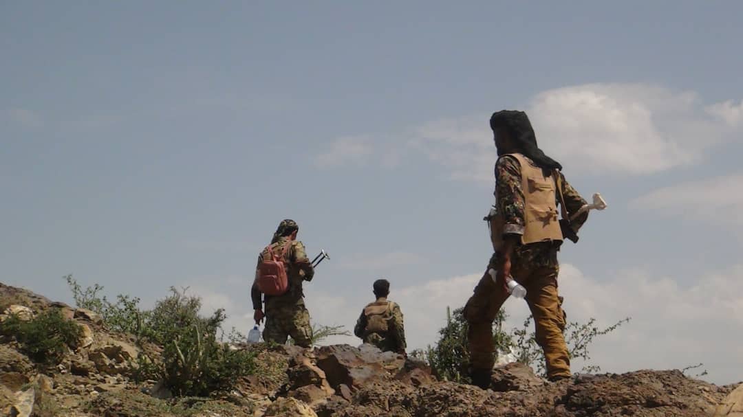 القوات المشتركة تصد هجوماً لمليشيات الحوثي شمال الضالع