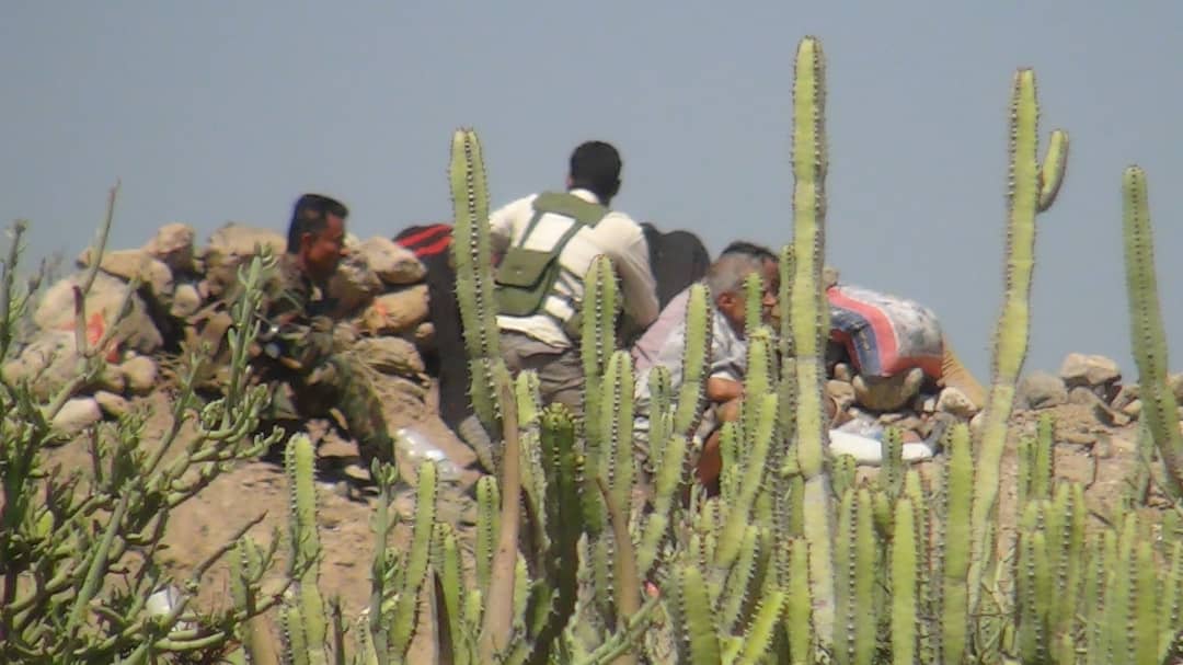 مصرع 2 من مسلحي الحوثي في إحباط عملية تسلل غرب الضالع