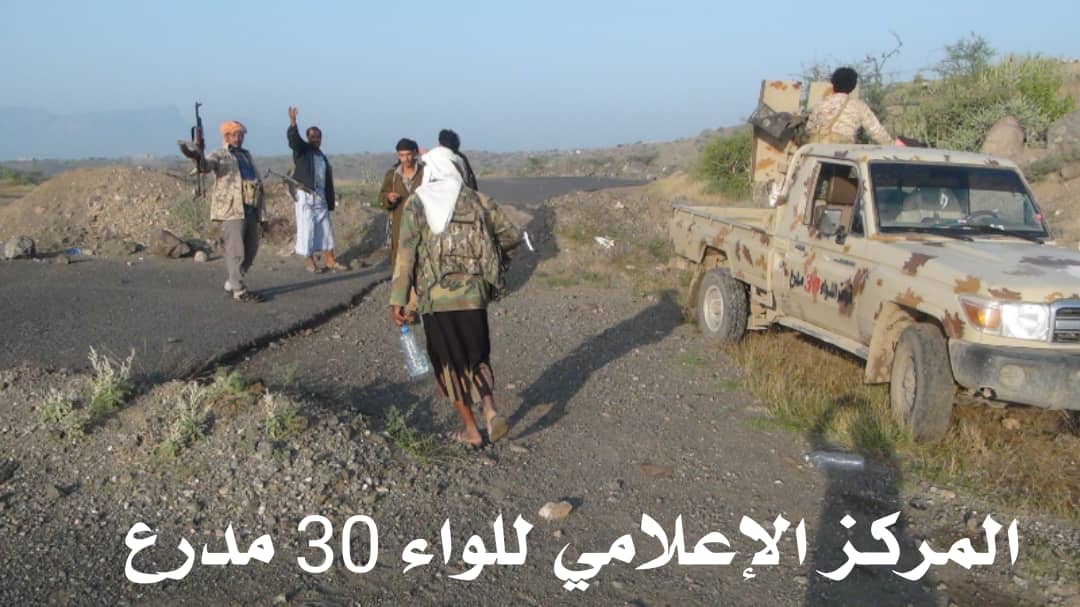 القوات الحكومية تحبط عملية تسلل لمليشيا الحوثي في قطاع الفاخر غرب الضالع