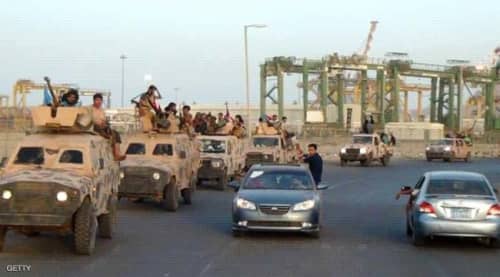 لجنة عسكرية سعودية تصل إلى محافظة أبين