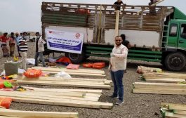 منظمة محلية تتدخل لإنقاذ 700 اسرة نازحة ومنسية تعيش في العراء في تعز
