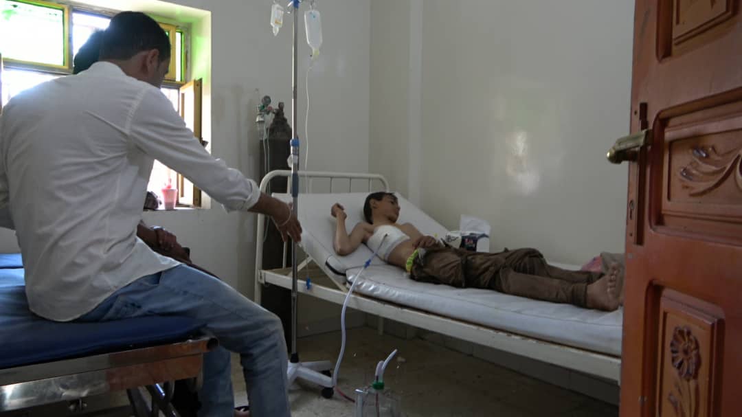 إصابة طفل برصاص قناص حوثي في مريس شمال الضالع