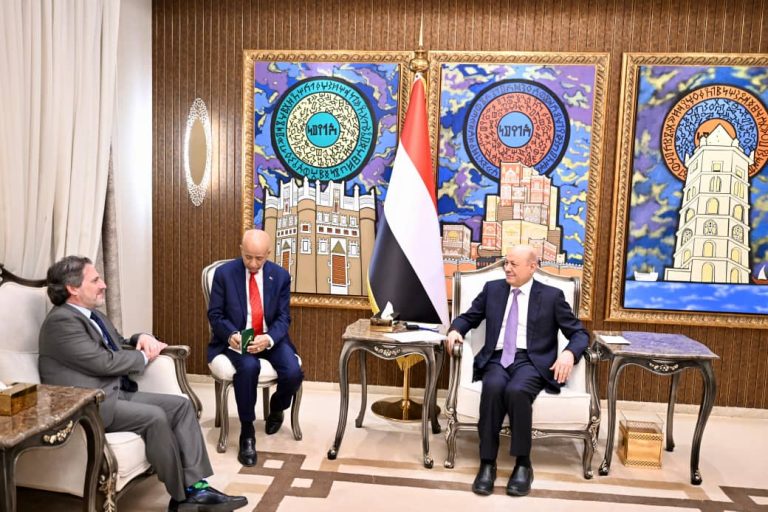 العليمي: احتكار الدولة للسلاح أساس أي تسوية سياسية واستقرار الجنوب نموذج لشراكة يمنية سعودية واعدة