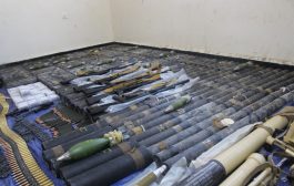 شرطة حضرموت تضبط كمية كبيرة من الأسلحة والقذائف المنهوبة