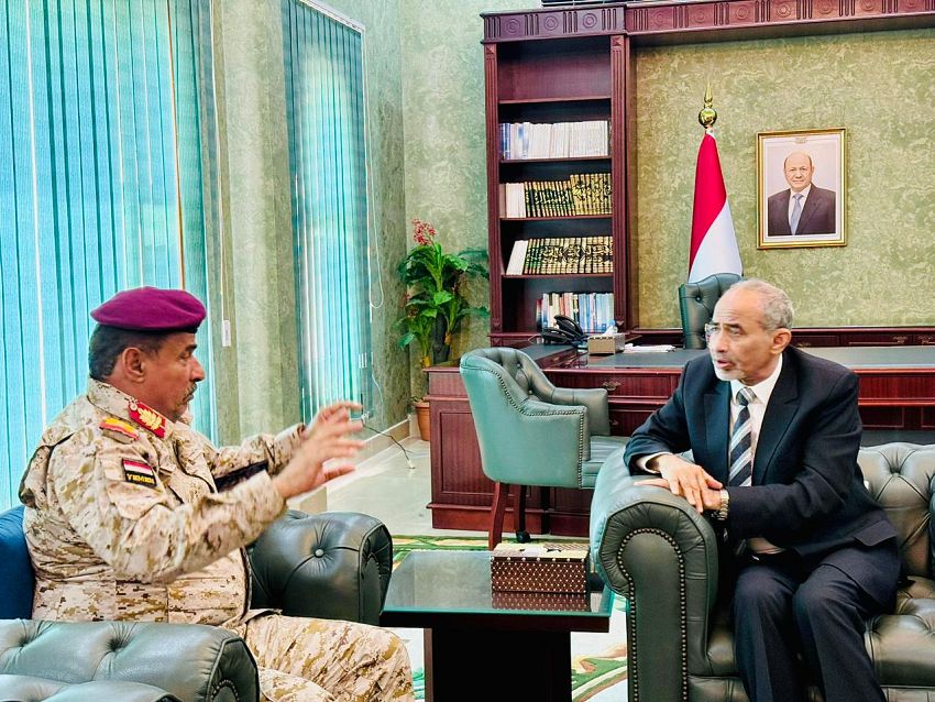 الصبيحي يطلع على مستوى الجاهزية القتالية للوحدات العسكرية في محور ابين