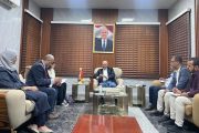 وزير المياه والبيئة الشرجبي يبحث مع مؤسسة فريدريش إيبرت تعزيز التعاون في مجالات المياه والبيئة والمناخ