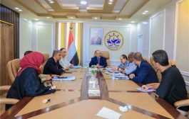 لجنة برئاسة وزير النقل تناقش استكمال الاجراءات الرسمية لاعتماد مشروع ميناء قنا بمحافظة شبوة