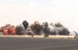 تعز…طيران القوات الحكومية يستهدف منصات صواريخ ومواقع حوثية جنوب وغرب المحافظة