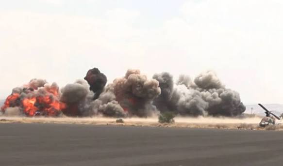 تعز…طيران القوات الحكومية يستهدف منصات صواريخ ومواقع حوثية جنوب وغرب المحافظة