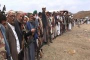احتجاجات قبلية في صنعاء والبيضاء على خلفية مقتل شيخين واحتجاز أربعة من أبناء القبائل